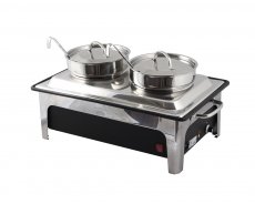 Chafing Dish soppstation elektrisk 2X4L